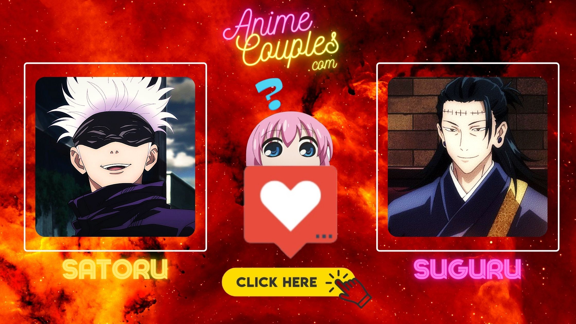 Satoru and Suguru - Jujutsu Kaisen couples
